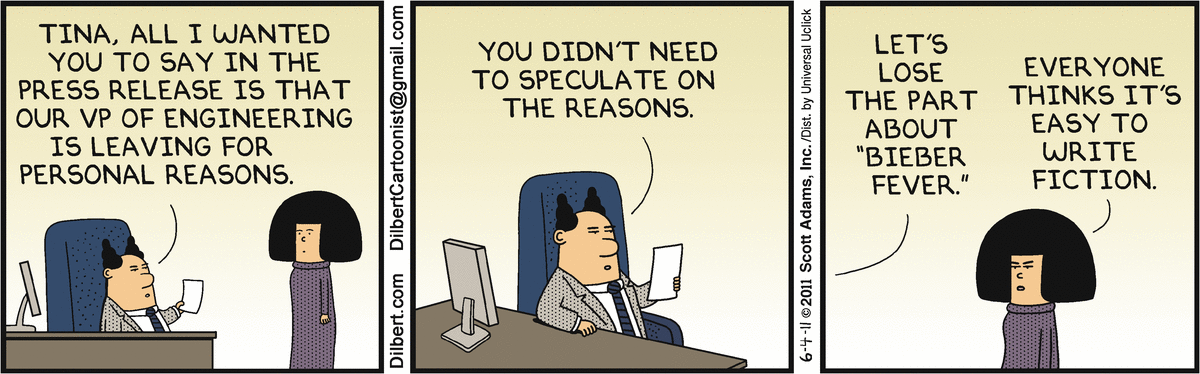Dilbert Cartoon